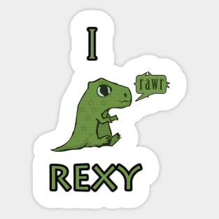 Rexilicious Sticker